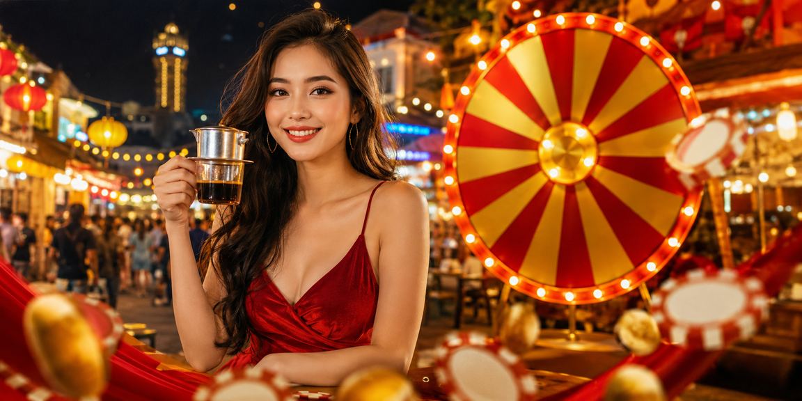 Người chơi tại Phú Quốc tham gia vòng quay may mắn và nhận thưởng ssc88